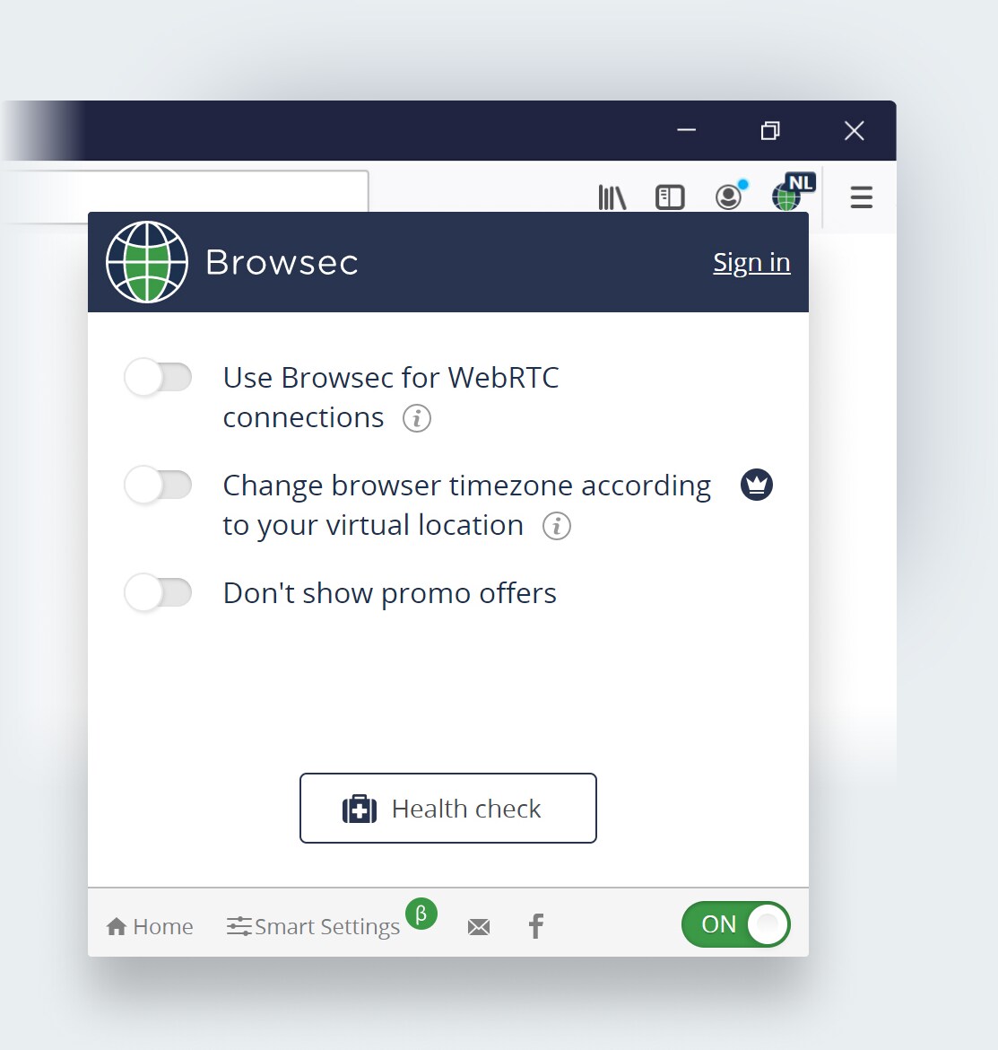 browsec vpn update rate